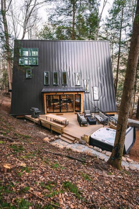 Dunlap Hollow A-Frame Rockbridge Exteriér fotografie