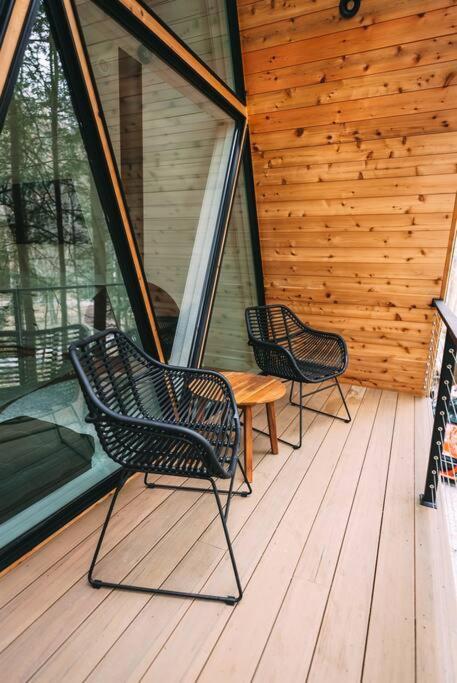 Dunlap Hollow A-Frame Rockbridge Exteriér fotografie